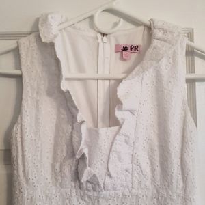Host Pick🥂 Lilly Pulitzer Summer White Eyelet Dress